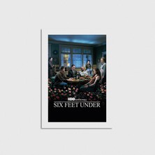 Domirus Six Feet Under Dizi Posteri Poster Çerçevesiz Duvar Dekorasyonu