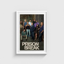 Domirus Prison Break Dizi Posteri Tablo Çerçeveli Poster Duvar Dekorasyonu
