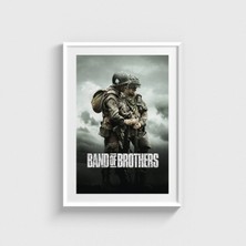 Domirus Band Of Brothers Dizi Posteri Tablo Çerçeveli Poster Duvar Dekorasyonu