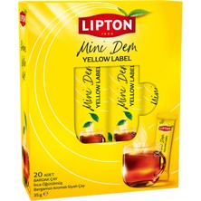 Lipton Mini Dem Yellow Label 20'li 35 G (6'li Paket)