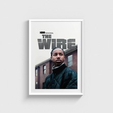 Domirus The Wire Dizi Posteri Tablo Çerçeveli Poster Duvar Dekorasyonu