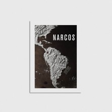 Domirus Narcos Dizi Posteri Poster Çerçevesiz Duvar Dekorasyonu