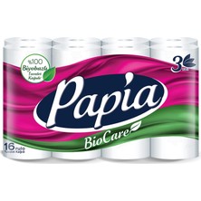 Papia Biocare Tuvalet Kağıdı 16'lı (6'li Paket)