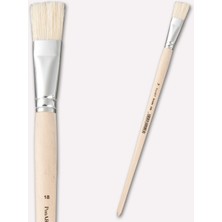 Ponart 258 Yağlı Boya Fırçası No:18 (4'li Paket)