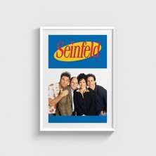 Domirus Seinfeld Dizi Posteri Tablo Çerçeveli Poster Duvar Dekorasyonu