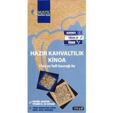 Nustil Kinoa Chia & Teff Gevreği 250G (5'li Paket)