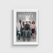 Domirus House Dizi Posteri Tablo Çerçeveli Poster Duvar Dekorasyonu