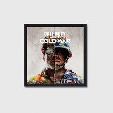 Domirus Call Of Duty Black Ops Cold War Oyun Posteri Oyuncu Dekoru Gamer Decor Tablo Çerçeveli Poster Duvar Dekorasyonu