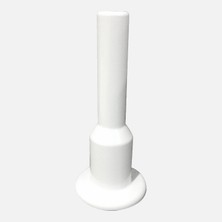 Renk Profil Uzun  Tekli Kalorifer Petek Boru Gizleyici Beyaz (4'li Paket)