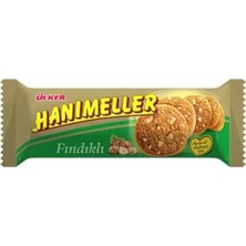Ülker Hanımeller Fındıklı Bisküvi 82 G 18'li (6'li Paket)