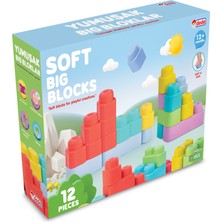 Dede Yumuşak Big Bloklar 12 Parça (2'li Paket)