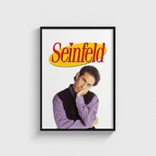 Domirus Seinfeld Dizi Posteri Tablo Çerçeveli Poster Duvar Dekorasyonu