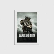 Domirus Band Of Brothers Dizi Posteri Poster Çerçevesiz Duvar Dekorasyonu