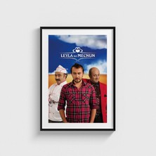 Domirus Leyla ile Mecnun Dizi Posteri Tablo Çerçeveli Poster Duvar Dekorasyonu