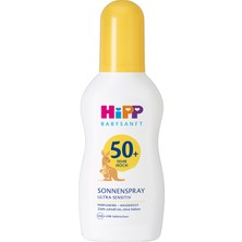 Hipp Babysanft Sprey Güneş Kremi 150 ml (3'li Paket)