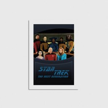 Domirus Star Trek The Next Generation Dizi Posteri Poster Çerçevesiz Duvar Dekorasyonu