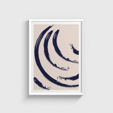 Domirus Brush 2 Tablo Çerçeveli Poster Duvar Dekorasyonu