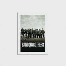 Domirus Band Of Brothers Dizi Posteri Poster Çerçevesiz Duvar Dekorasyonu
