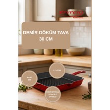 EVREN MUTFAK Evren Demir Döküm Tava Çap 30 Cm/1,7l.