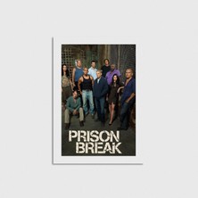Domirus Prison Break Dizi Posteri Poster Çerçevesiz Duvar Dekorasyonu
