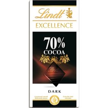 Lindt Excellence %70 Kakao Çikolata 100 G (5'li Paket)