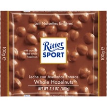 Ritter Sport Fındıklı Tablet Çikolata 100 G (8'li Paket)