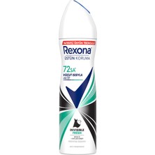 Rexona Kadın Sprey Deodorant Invisible Fresh Deep 150 ml (5'li Paket)