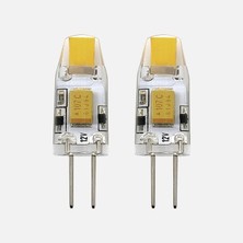 Eglo 8 W Beyaz LED G4 Duy 2`li Dimli Ampul (4'li Paket)