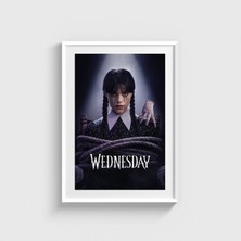 Domirus Wednesday Dizi Posteri Tablo Çerçeveli Poster Duvar Dekorasyonu