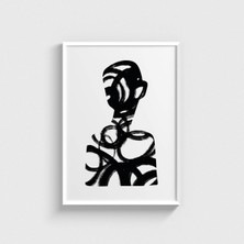 Domirus Human V1 Tablo Çerçeveli Poster Duvar Dekorasyonu