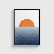 Domirus Sea And Sun 1 Tablo Çerçeveli Poster Duvar Dekorasyonu
