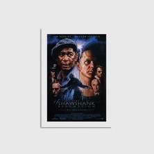 Domirus The Shawshank Redemption Alternatif Film Posteri Poster Çerçevesiz Duvar Dekorasyonu