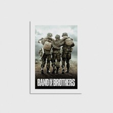 Domirus Band Of Brothers Dizi Posteri Poster Çerçevesiz Duvar Dekorasyonu