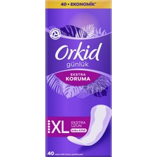 Orkid Günlük Ped Extra Uzun 40'lı (5'li Paket)