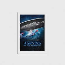 Domirus Star Trek The Next Generation Dizi Posteri Poster Çerçevesiz Duvar Dekorasyonu