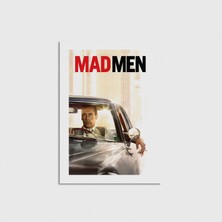 Domirus Mad Men Dizi Posteri Poster Çerçevesiz Duvar Dekorasyonu