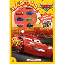 Doğan Çocuk Parlak Fikirler Neon Çıkartmalı Boyama Kitabı (4'li Paket)