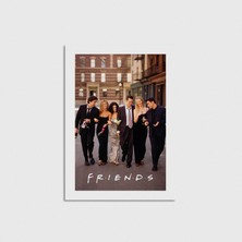 Domirus Friends Dizi Posteri Poster Çerçevesiz Duvar Dekorasyonu