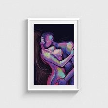 Domirus Valentine V3 Tablo Çerçeveli Poster Duvar Dekorasyonu