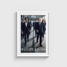 Domirus Succession Dizi Posteri Tablo Çerçeveli Poster Duvar Dekorasyonu