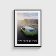 Domirus Six Feet Under Dizi Posteri Tablo Çerçeveli Poster Duvar Dekorasyonu