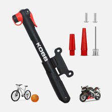 Kobb KB21 87 Psı Bisiklet Lastik Şişirme Taşınabilir Mini El Pompası (4'li Paket)
