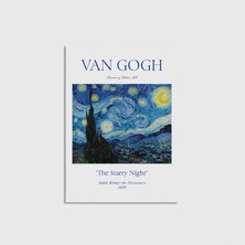 Domirus Van Gogh - The Starry Night Poster Çerçevesiz Duvar Dekorasyonu