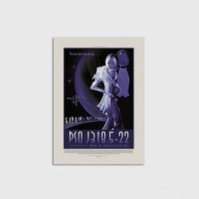 Domirus Nasa - Visit The Planet With No Star Poster Çerçevesiz Duvar Dekorasyonu