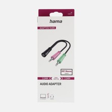 Hama Audio Adaptör, 3.5 mm Jack Plug - 4-Pin 3.5mm Jack (3'li Paket)