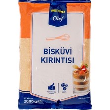 Metro Chef Bisküvi Kırıntı 2 kg (4'li Paket)