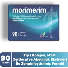 Pharmaleaf Morimerim 90 Tablet – Balık Kolajeni, Msm, Zerdeçal ve Vitamin D3 ile Eklem, Cilt ve Bağışıklık Desteği
