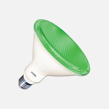 Ecolite PAR38 8 W Yeşil Spot E27 Duy LED Ampul (3'li Paket)