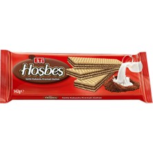 Eti Hoşbeş Kakao Kremalı Kakaolu Gofret 142 G 20'li (4'li Paket)