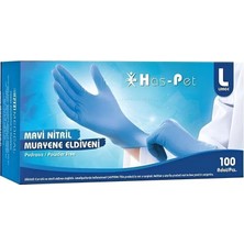 Has-pet Haspet Pudrasız Eldiven 100'LÜ (7'li Paket)